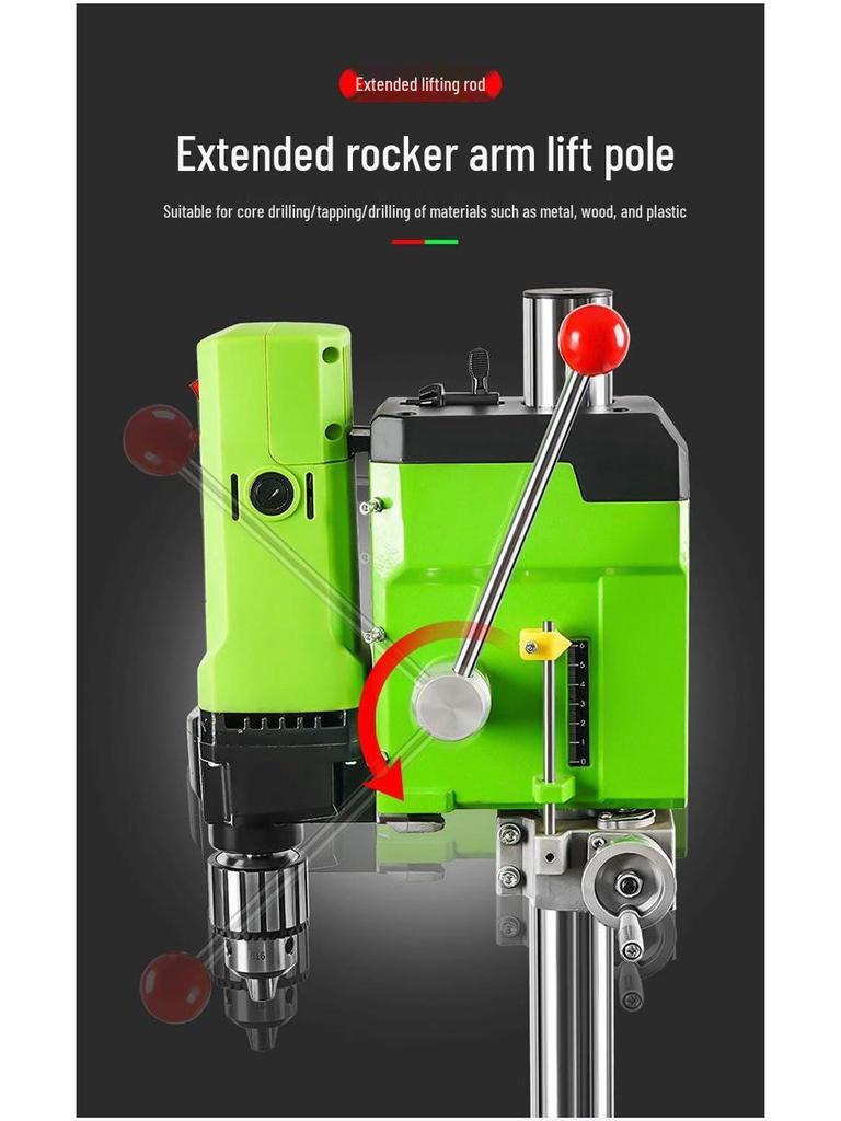 High-Precision Mini Bench Drill: Industrial-Grade, Multifunctional Electric Drill Press for Household Use