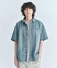 CGP Denim Short Sleeve Shirt - Vintage Blue