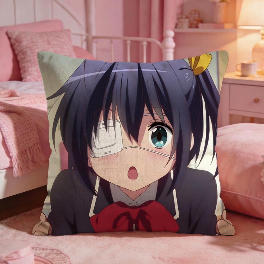 Chunibyo  Other Delusions Cushion Cover Premium Comfort Reversible Pillow Cove Two in One Design for Any Room  Car Interior