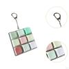 Fidget Keychain Mechanical Key Button 9-Button for Office Home Gift Birthday Drive Away