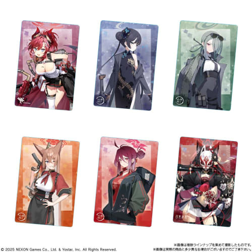 BANDAI Blue Archive Wafers 4, 20 Pieces, Box, Candy Toy