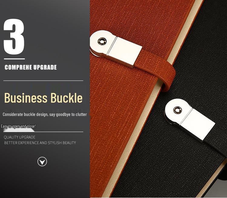 A5 Custom Logo Notebook Gift Set - Perfect for Business Meetings and Recording Notes