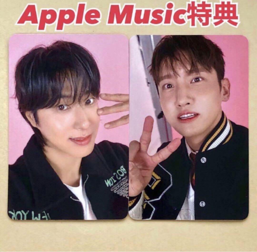 

[USED] SMTOWN TVXQ Apple Music Pre-order Bonus Trading Card Set of 2