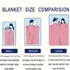 Flannel cow-patterned blanket, cow-shaped sofa blanket, soft and skin-friendly small blanket, gift blanket for cow lovers