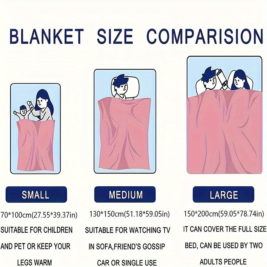 Flannel cow-patterned blanket, cow-shaped sofa blanket, soft and skin-friendly small blanket, gift blanket for cow lovers