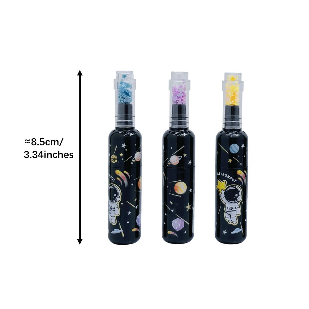 6 buc Drăguț Planet Sticla de Vin Mini Marker Fluorescent Marker, Instrument de Desen și Scriere, Sezonul de Înapoi la Școală la Birou