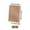 Serving tray bamboo,wooden tray with handles,natural wood printed,Organic Bamboo Serving Tray for kitchen dinner trays, tea tray