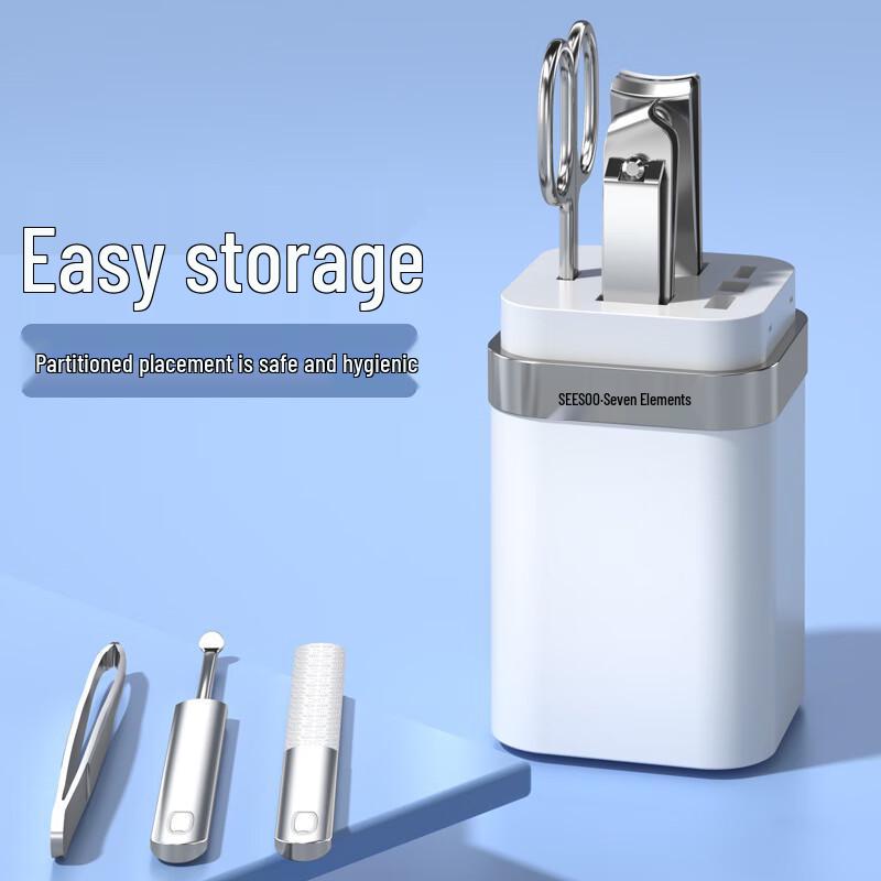 Seesoo 6-Piece Vertical Nail Clipper Set