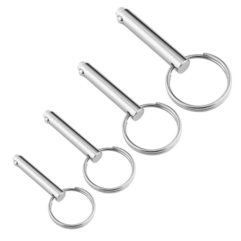 Quick Release Pin Corrosion Resistant 6mm/8mm Diameter Pin Marine Hardware