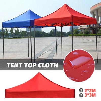 3X3M/2X2M Canopy Top Cover Replacement Four-Corner Tent Cloth Foldable Rainproof Patio Pavilion Replace Gazebo Canopy Top Cover