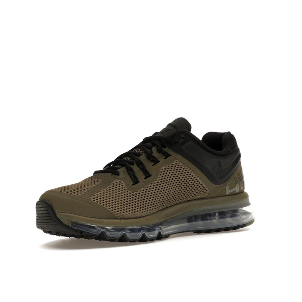 Nike Air Max 2013 Olive Black Men Sneakers Green Medium-Olive Metallic-Silver FZ3156-222