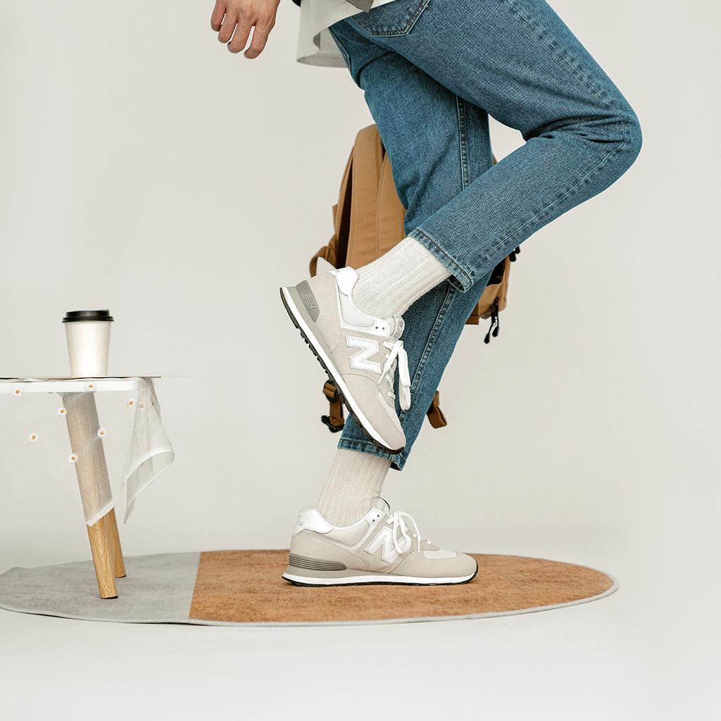 New Balance 574 Grey Nimbus Cloud Sneakers ML574EGW