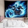 1PC Eerie Frozen Phantom Tapestry Accessories Playroom Tapestry, for Bedroom,Livingroom, Dormitory Room Wall Decor Fan Birthday Gifts