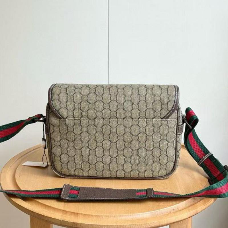 G Home New Men's Cross-body Bag Fashionable Leather Messenger Large-capacity One-shoulder Business Travel Flip