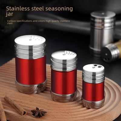 „Nerezová nádoba na koření: Víceúčelová láhev na koření pro domácnost a grilování"