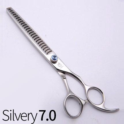 Fenice 7.5 Inch Professional Grooming Equipment Scissors for Dogs High Quality JP440C Stainless Steel Thining Shears