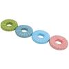 4Pcs Fabric Weight Dot Pattern Round Paperweight for Writing Drawing Sewing Accessories Light Color