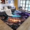 Gamer Pattern Rug, Indoor/Outdoor Mat, for Picnic, Gameroom, Bedroom, Office, Living Room, Home Decor Carpet, Birthday Gift