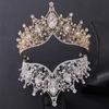 Full  Wedding Dress Bridemaid Hair Accessories Bridal Crown Crystal Tiara Wedding Headwear