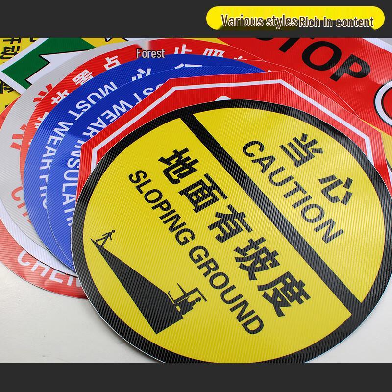 No Standing Warning Floor Sticker