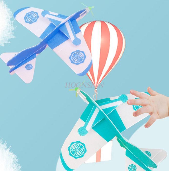 Hand Throwing Aircraft Children'S Toys Outdoor Glide Swirl Glide Foam Throwing Aircraft Model Gift