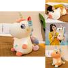 Adorable Soft Unicorn Plush Toy Round Fat Unicornio Angel Horse For Girls