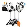 Baby Black White Spiral Plush Toy Newborn Cute Cartoon Animal Car Seat Stroller Hanging Rattles Toy Type 1