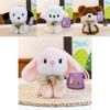 Cute Dog Rabbit Bear Plush Dolls With Pp Cotton Filling For Kids And Gift Giving