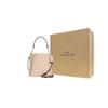 COACH Mollie Cow Leather Bucket Bag, Shoulder Bag, Handbag 21 Women's Ivory White CB901-IMOQY