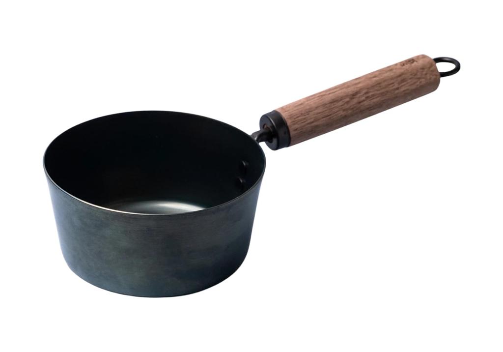 Fujita Kinzoku Miso Soup Pan Walnut 112848