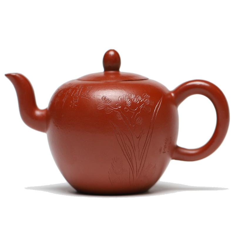 

200ml Vintage Yixing Purple Clay Teapots Handmade Beauty Shoulder Pot Raw Ore Zhu Mud Tea Maker Kettle Chinese Zisha Tea Set Cha
