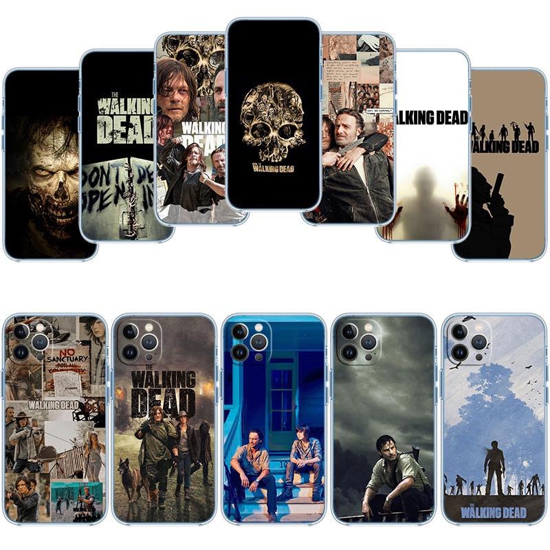 TWD Walking Dead Transparent Phone Case for Samsung Galaxy A04 A04S A14 A23 A34 A54 M23 M33 M52 M53