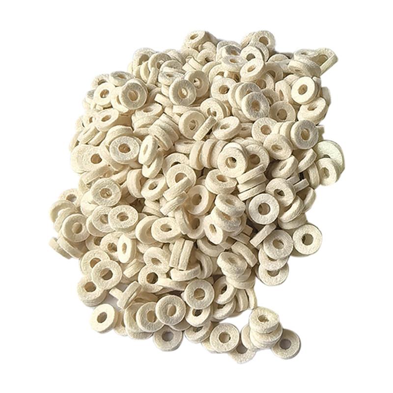 

Classy-Trumpet Valve Felt Washers Pads Set Musical Instrument Accessories Instrument Replacement Parts білий