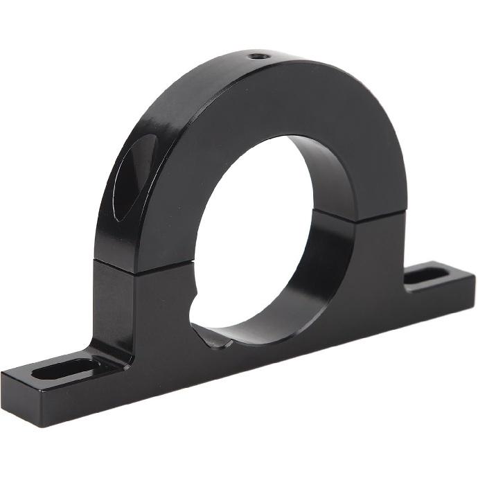 2 in Tube Aluminum Steering Column Bracket OE:FR20114 2310000030 Keyed Anti Drop Mount Replacement for Enhanced Steering Control (Black)