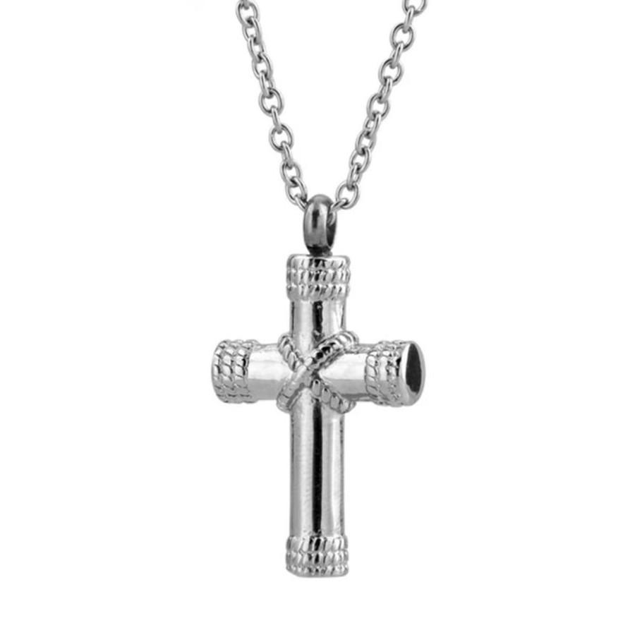 Souvenir 1pc Cross Pendant Fashion Religion Pendant Necklace Prayer Retro Gift Cross Women's Men's Jewelry New Style  Handmade