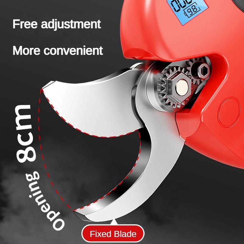 Rechargeable Branch Cutting Scissors Household Gardening Fruit Tree Pruning Tools Portable Electric Pruning Shears