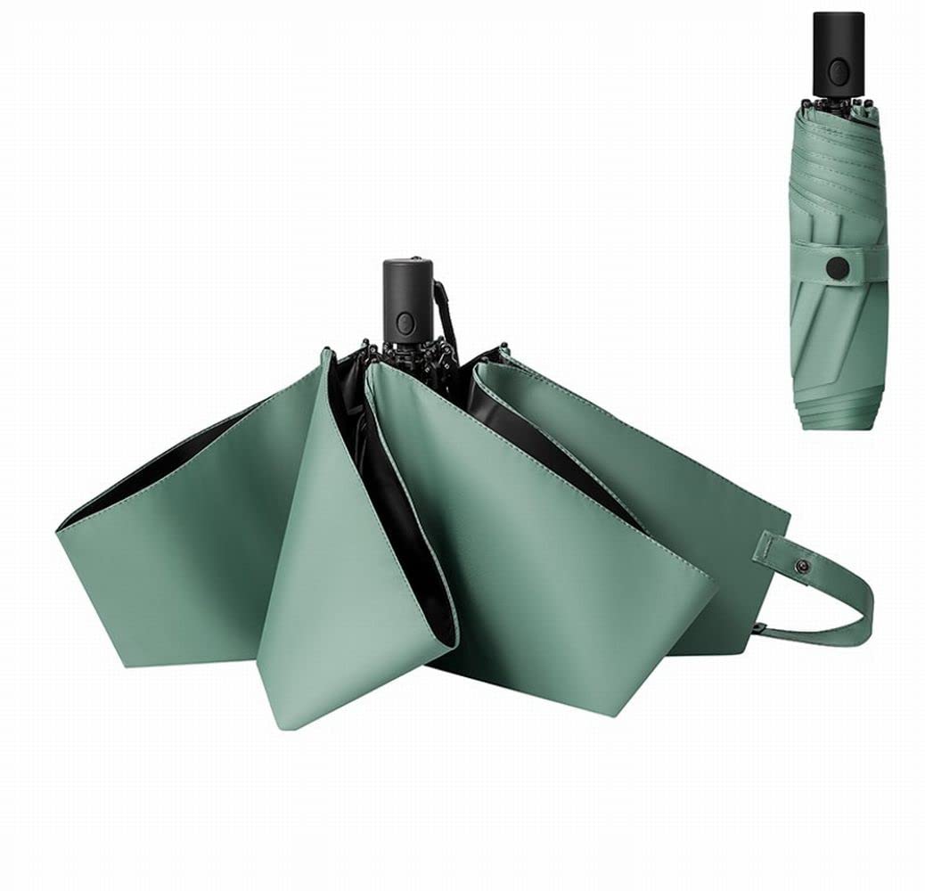 

lucrubun Sun UV Light Suitable for Both Sun and Women and Day Gift Umbrella, Protection, 100% Blocking, Foldable, Lightweight, 200g, Stylish, Rain, зелёный