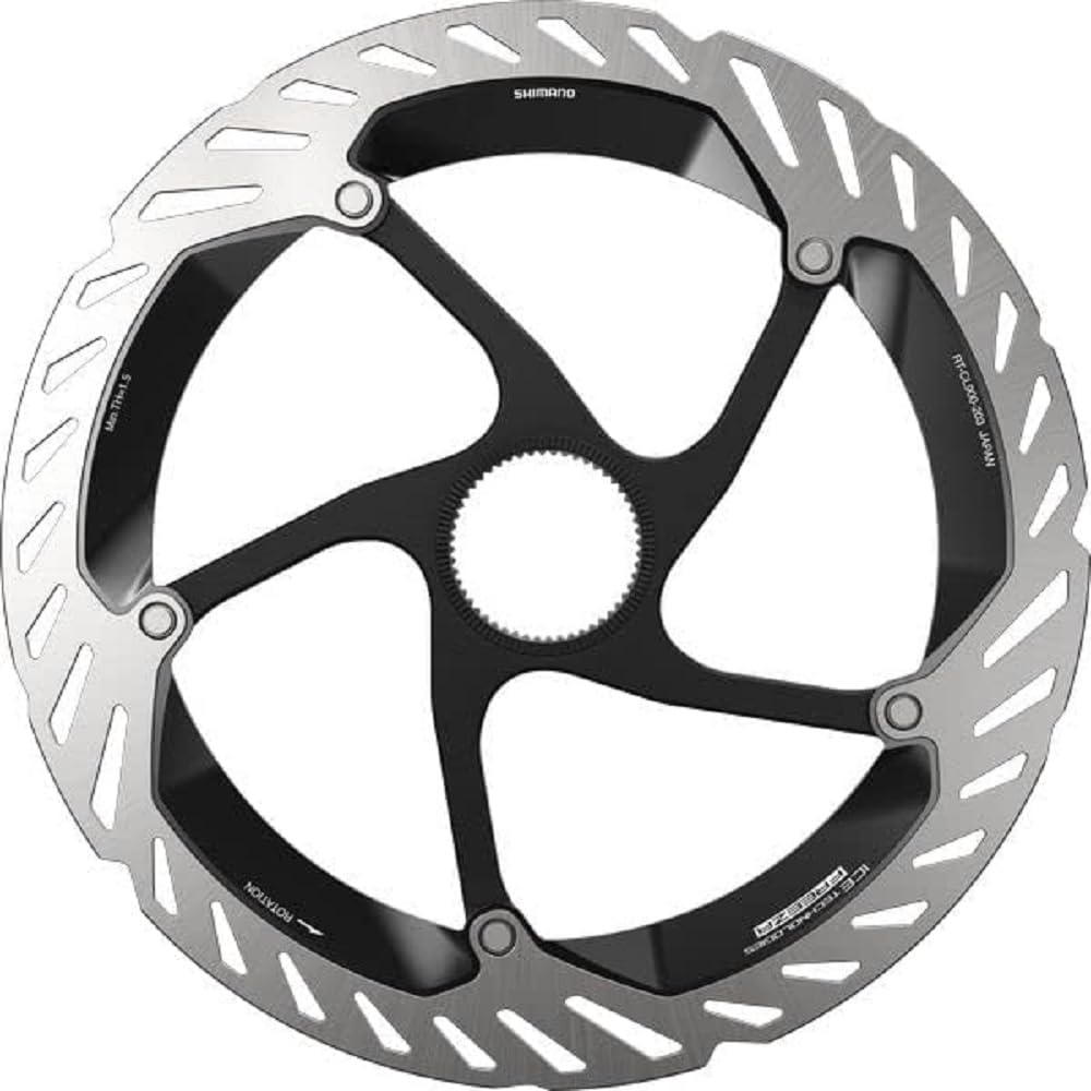 

SHIMANO RT-CL900 203mm Center lock narrow type Attached lock ring: Outer serration type IRTCL900LE