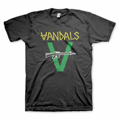 The Vandals Original Logo TShirt  Black Unisex T-Shirt