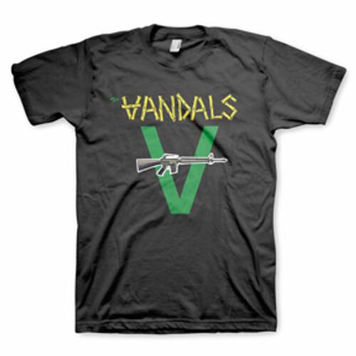 The Vandals Original Logo TShirt  Black Unisex T-Shirt XXXXL