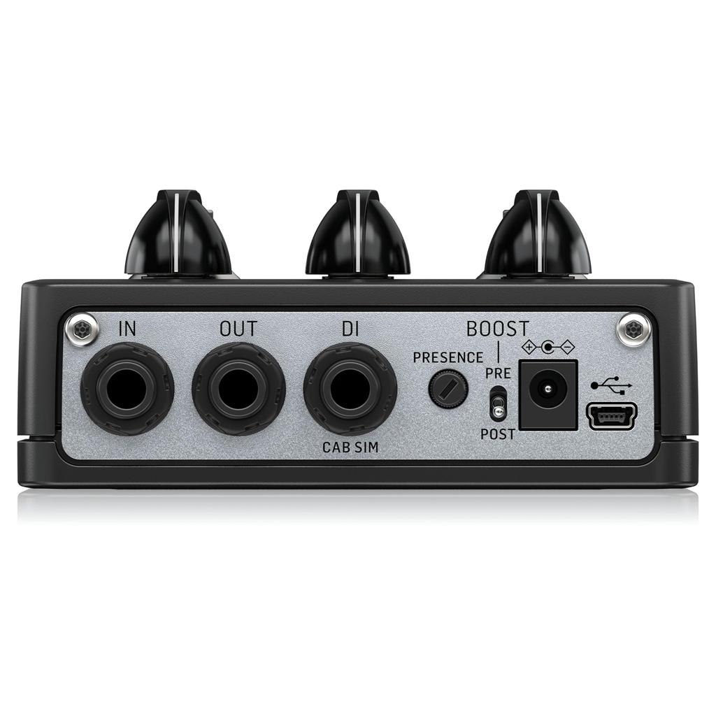Elektronický kytarový předzesilovač TC Technologie TC Ampworx 2kanálový design nezávislý Boost Celestion Oficiální IR sluchátkový výstup s vysokým ziskem Model V550 PREAMP