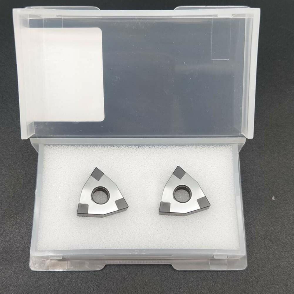 2PCS WNMG080404 CBN WNMG431 CBN Boron Nitride  Insert for Steel,cast Iron