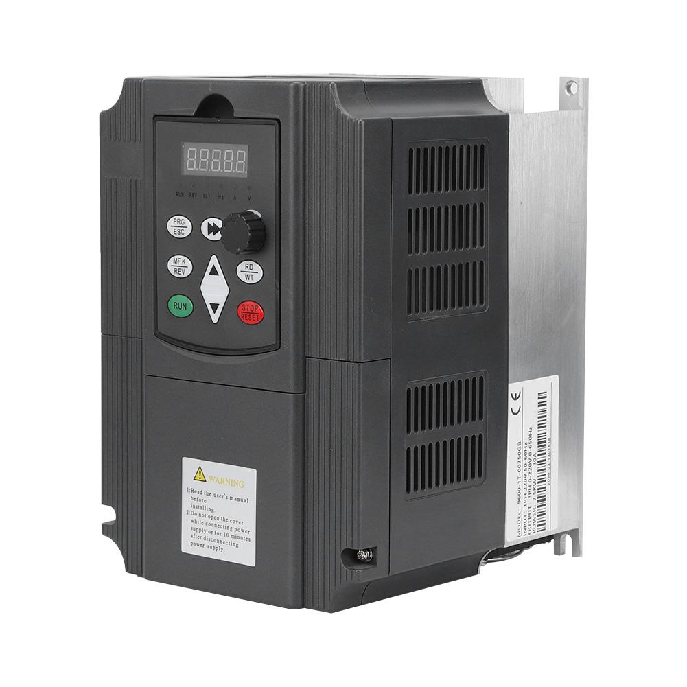 NFLIXIN@ Variable Frequency Inverter VFD Single Phase 220VAC Input 3 Phase 220VAC Output 7.5KW