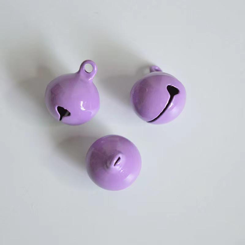 14CM Colorful Small Bell Keychain Pendant - DIY Pet and Christmas Decoration