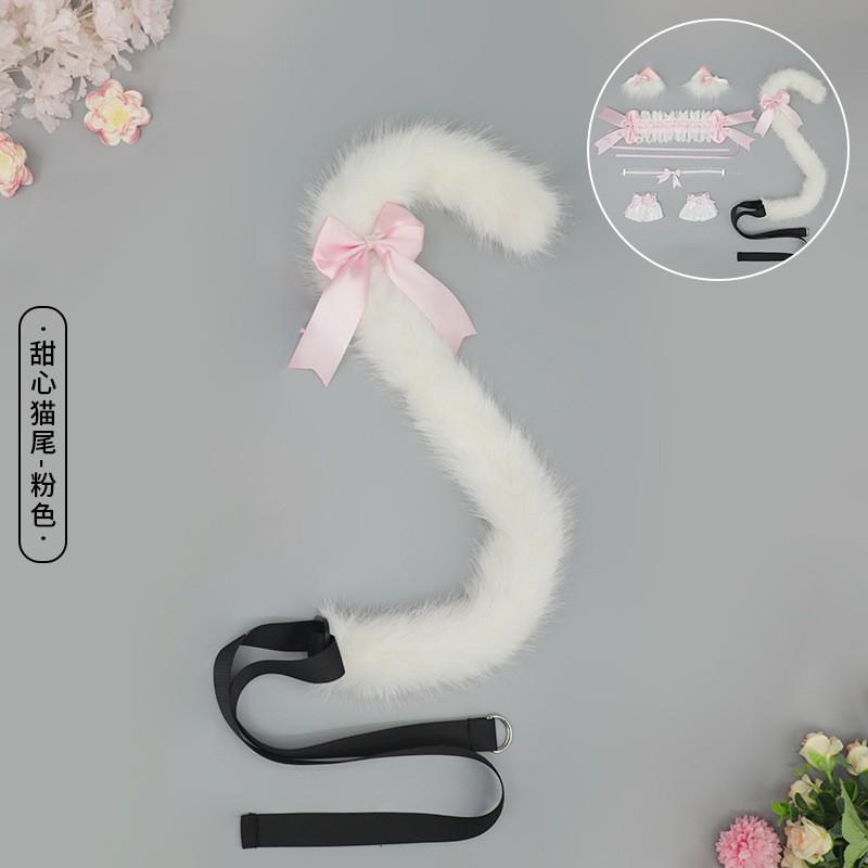 Handmade Plush Cat Ear Hair Clip Women Sweet Kawaii Lolita Accessory In Multiple Colors