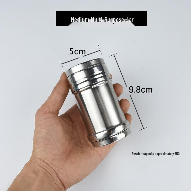 Stainless Steel Multi-purpose Seasoning Shaker Set