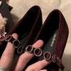 Fashion Mary Jane Single Shoes Thick Heel Shoes Elegant Classic Retro Square Toe Comfortable Soft Shallow Cut Low Heel Women's Shoes