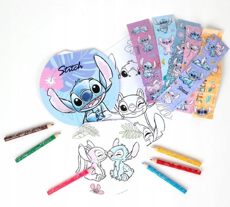 Stitch - Set mit 13 Bastelartikeln - Stli0402