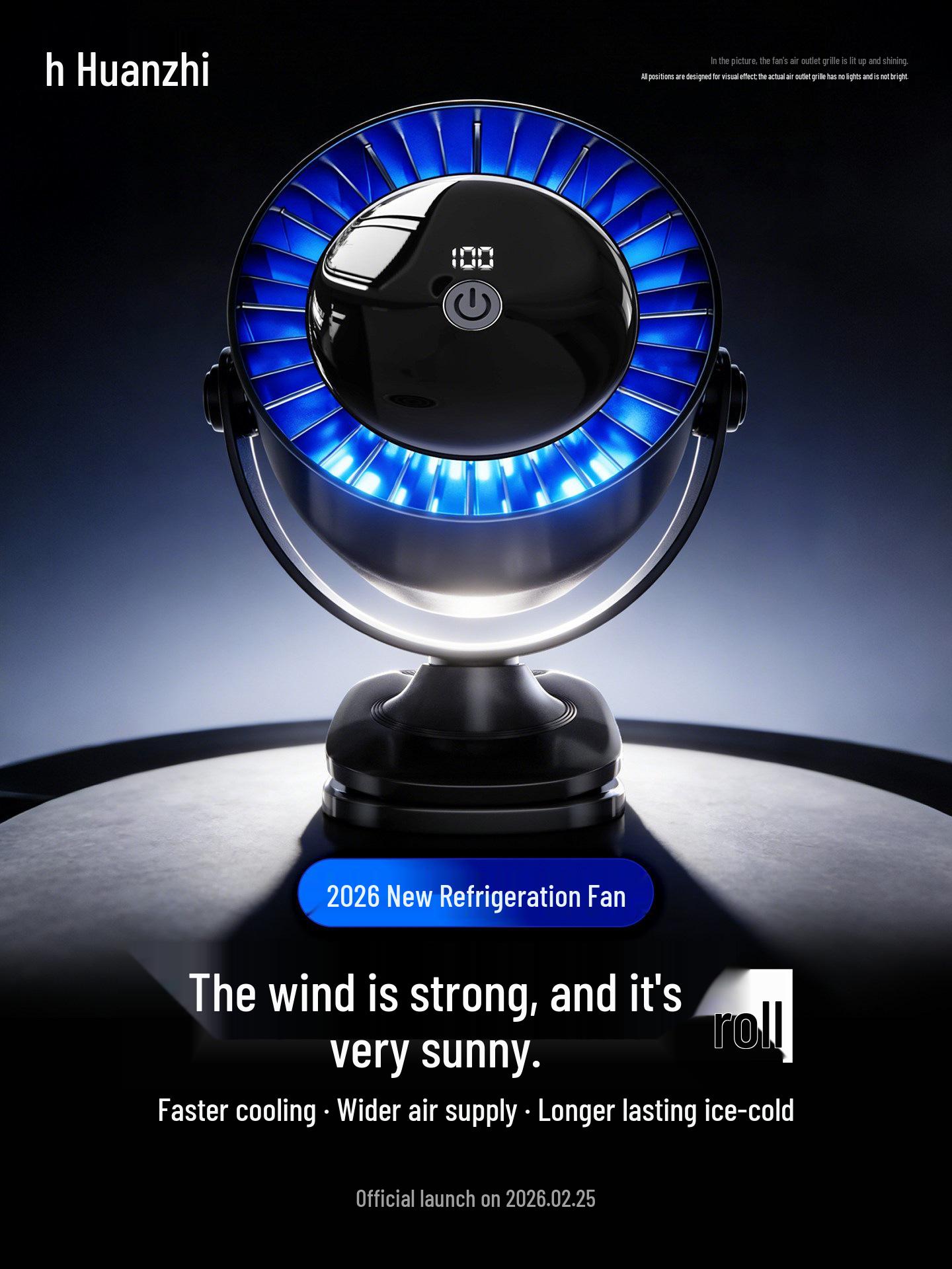 

2026 Compact USB Desk Fan - Silent Operation, Long Battery Life, Ideal for Home or Office White Clip-on
