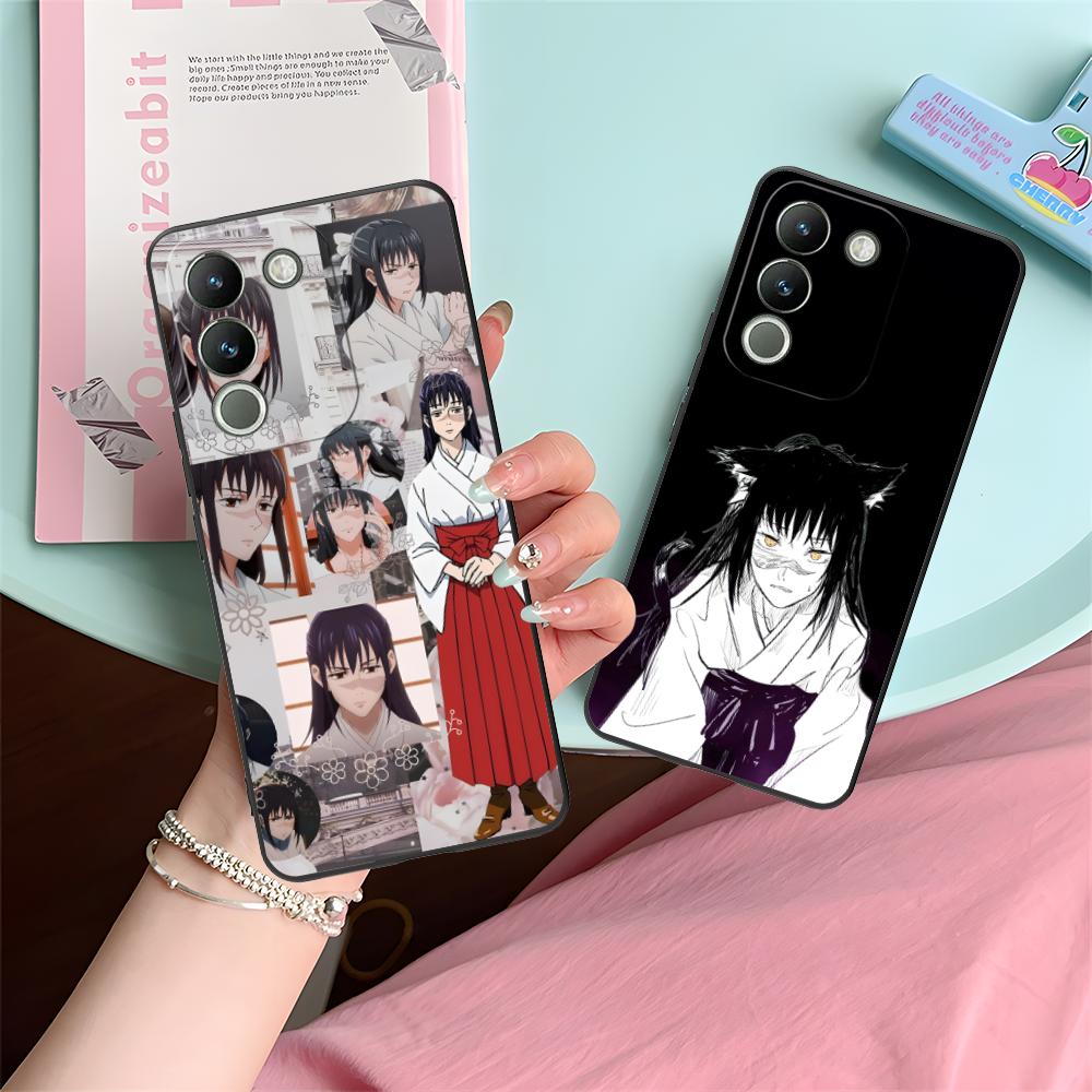 JJK Utahime Iori Matte TPU Mobile Phone Case for VIVO V60 V50 V40 V30 V29 V27 V25 V23 Pro Lite 5G Colorful Printing Cover